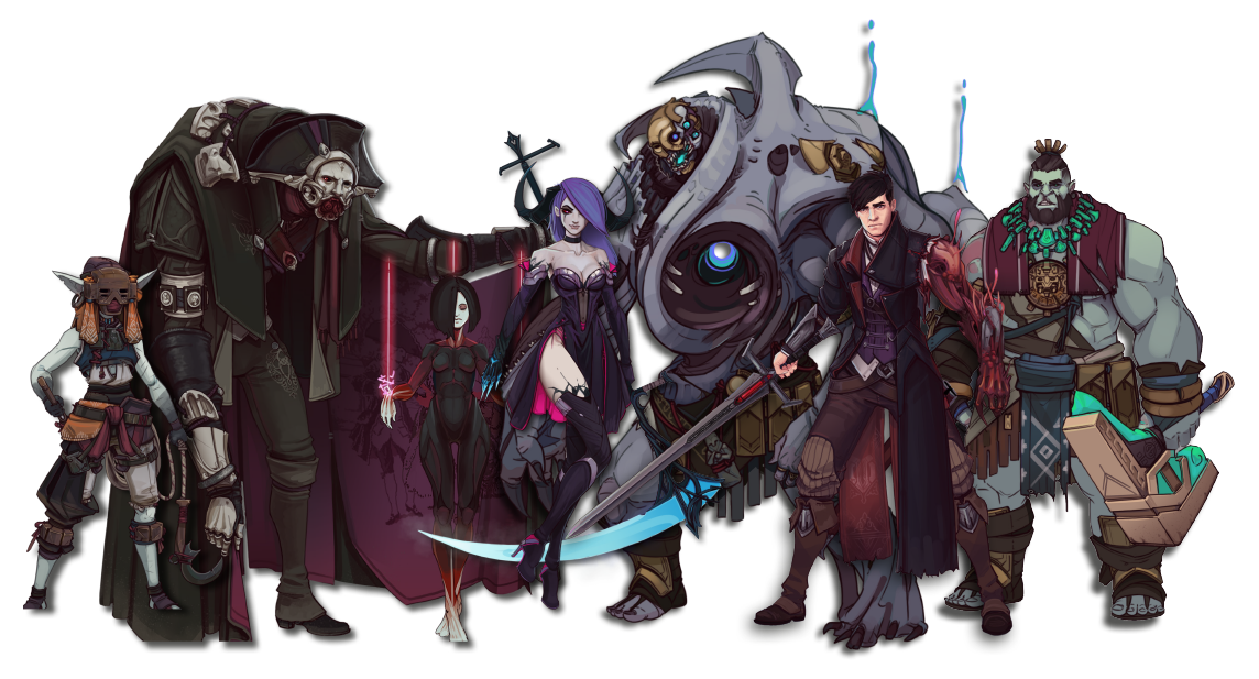 Complete character roster - all fighters