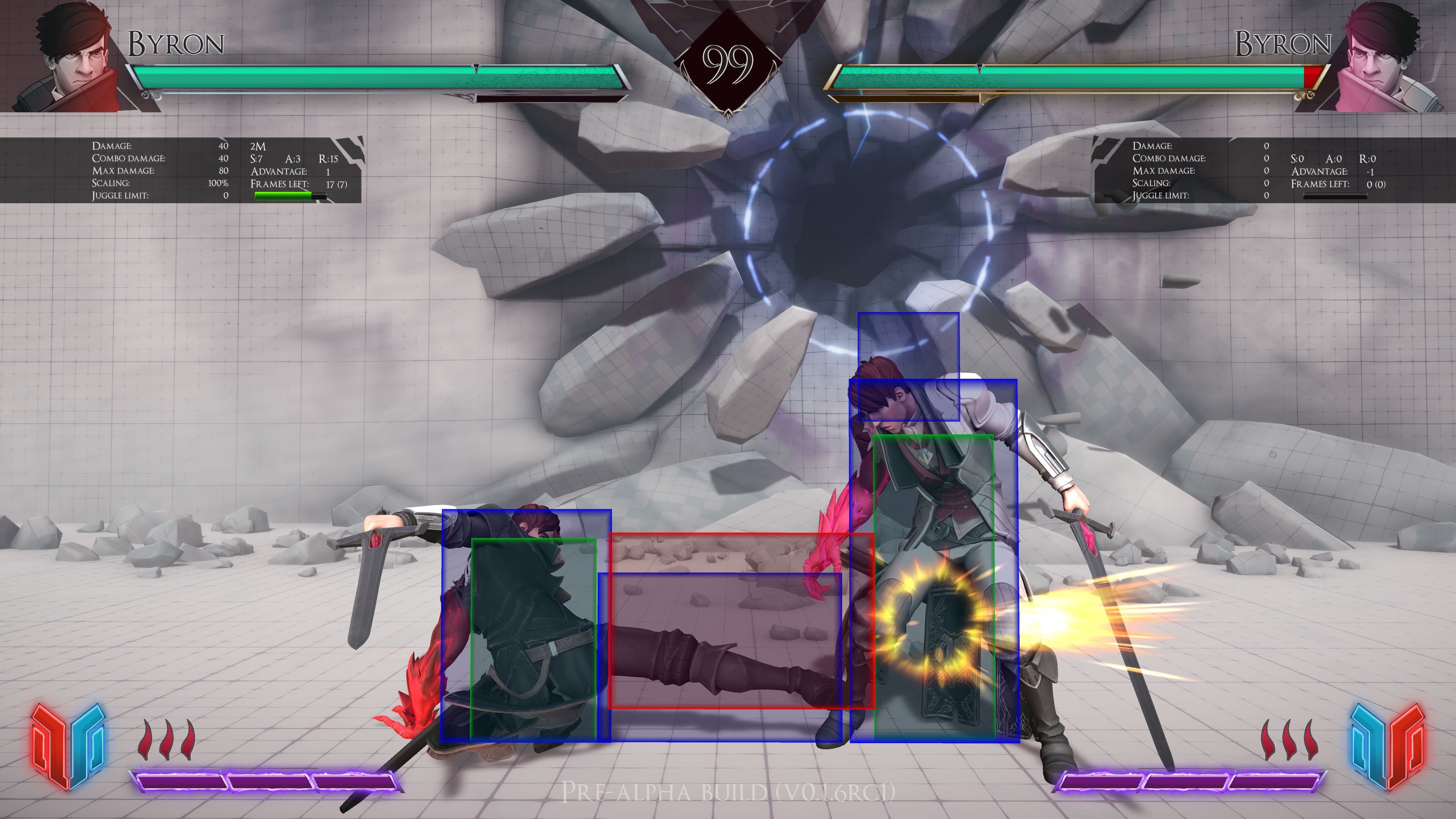 Training Mode Interface