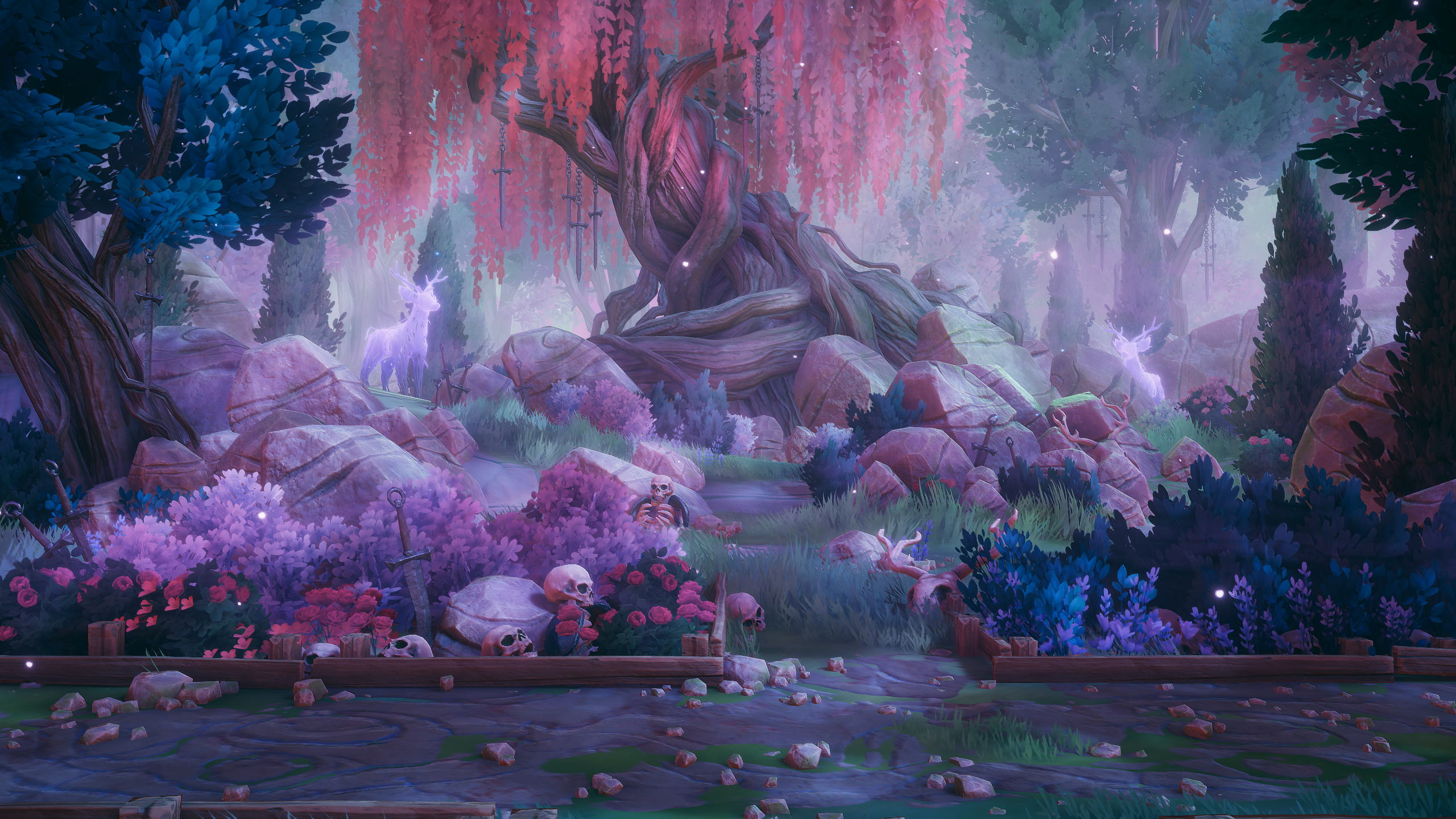 Ethereal realm stage showcase